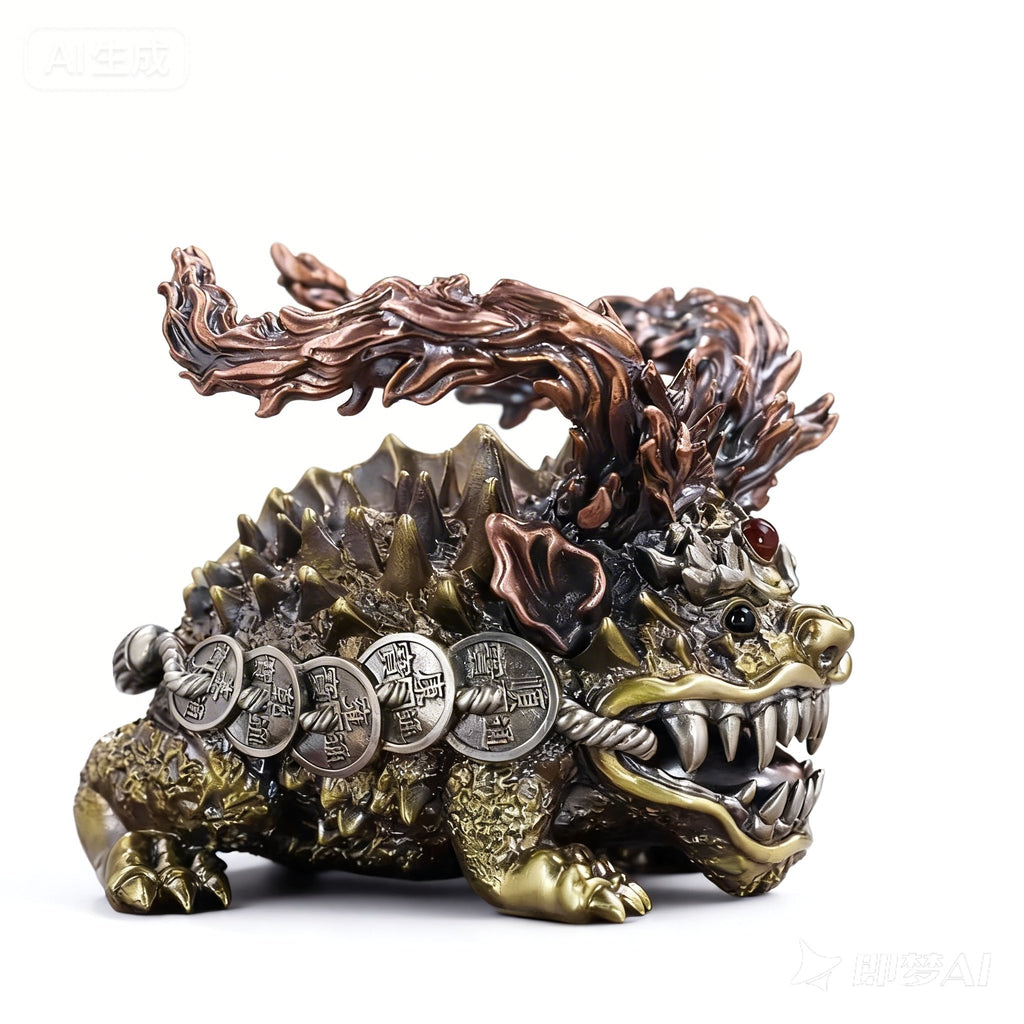 Pure Brass Golden Toad