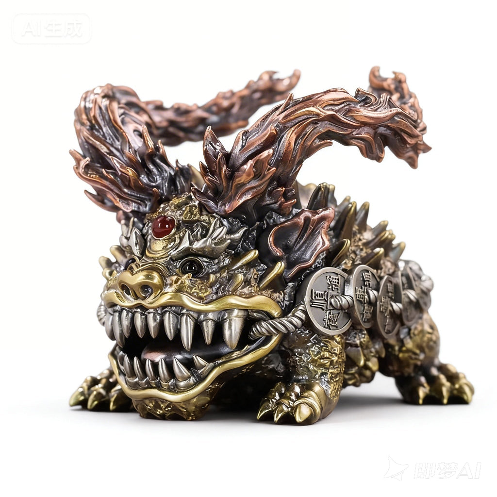 Pure Brass Golden Toad
